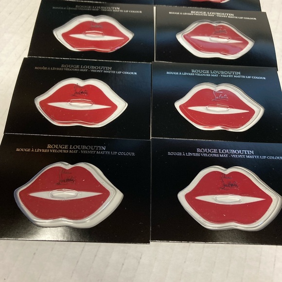 30 Christian Rouge Louboutin Velvet Matte Lip Colour 001M Lipstick Color … - Picture 5 of 6